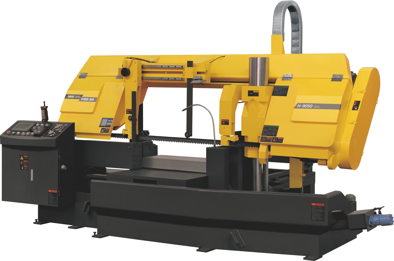 H9050   DOUBLE -COLUMN HOPRIZONTAL METAL BAND SAWING MACHINE