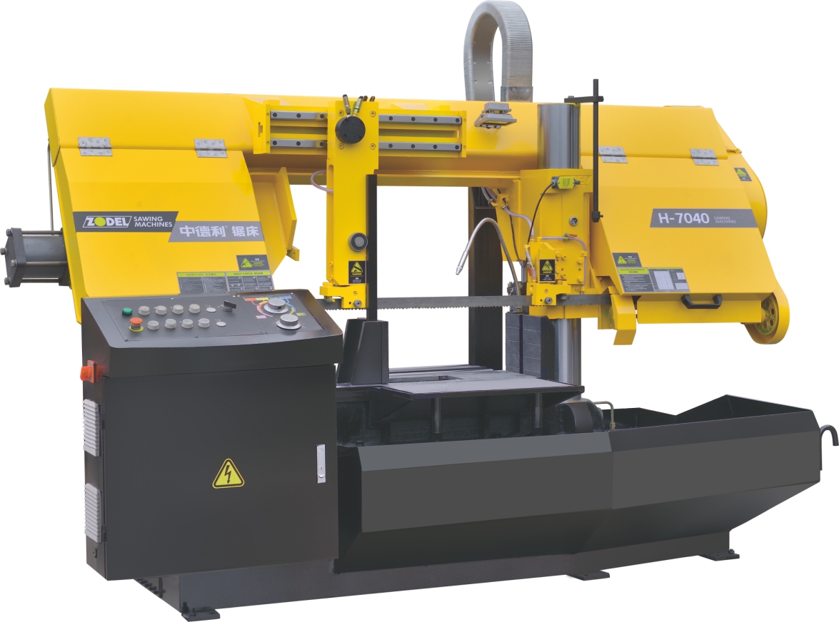 H7040   DOUBLE -COLUMN HOPRIZONTAL METAL BAND SAWING MACHINE